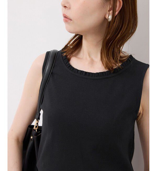 Rope&rsquo;Picnic「襟フリルタンクトップ」|タンクトップ|