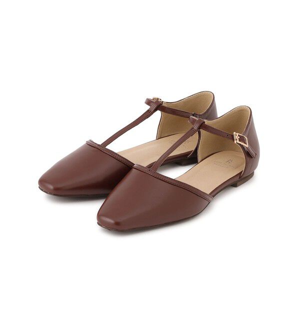 ROPE PICNIC PASSAGE「Tストラップセパレートパンプス」|パンプス|