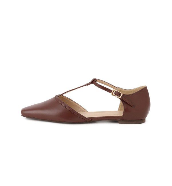 ROPE PICNIC PASSAGE「Tストラップセパレートパンプス」|パンプス|