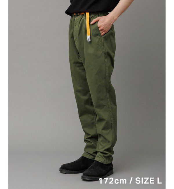 ADAM ET ROPE'「《別注》【GRAMICCI / グラミチ】NN PANTS / GARMENT DYE TIGHT FIT」|チノ|