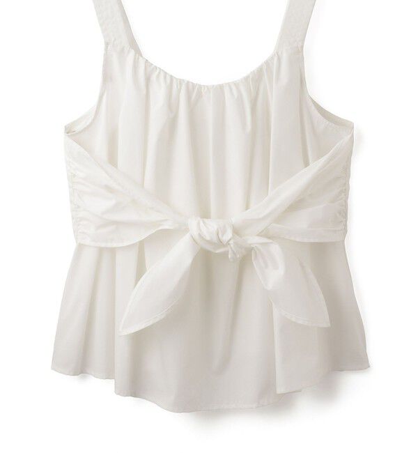 ADAM ET ROPE'「【WEB限定】ノットディテールキャミソール」|キャミソール|