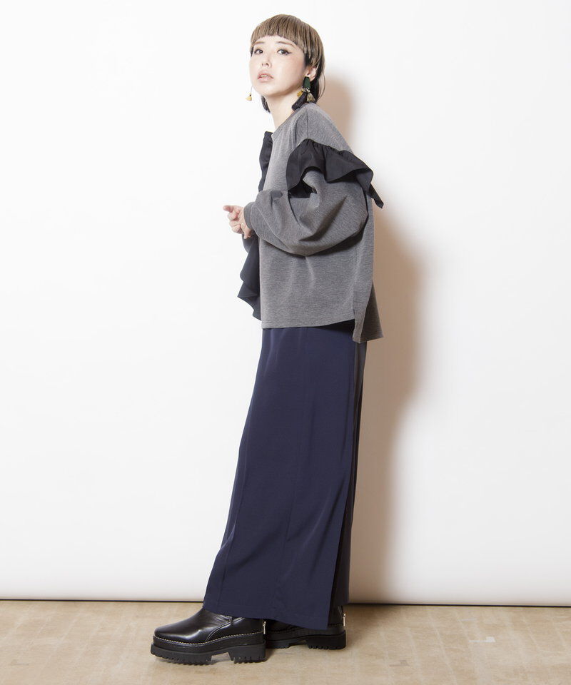  「トライカラータックパンツ」|その他|