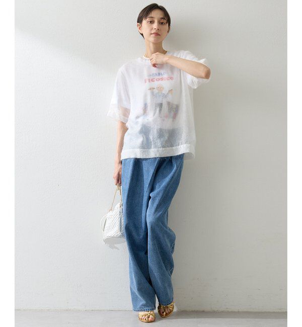  「シアーフェザーTEE」|シャツ・ブラウス|