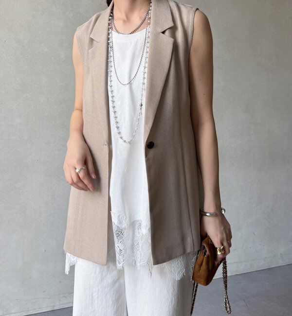  「【WEB限定】メッシュジレ」|ベスト・ジレ|