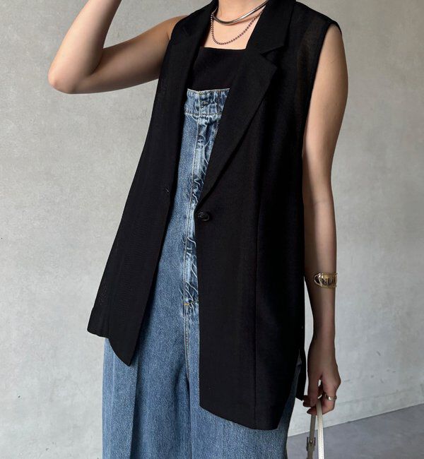  「【WEB限定】メッシュジレ」|ベスト・ジレ|