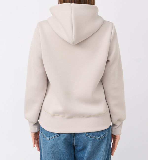  「【WEB限定/キレイめ上品】スポンジダンボールZIPパーカーカットソー」|パーカー|