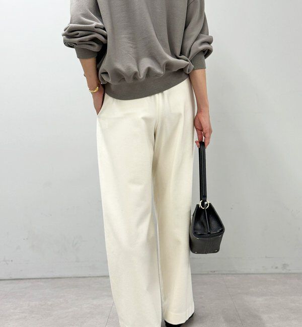  「【真冬まで暖か】両面起毛イージーストレートパンツ」|チノ|