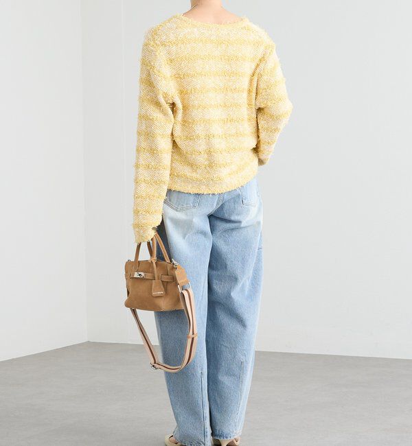  「【上品見え】ツイードショートカーディガン」|カーディガン|