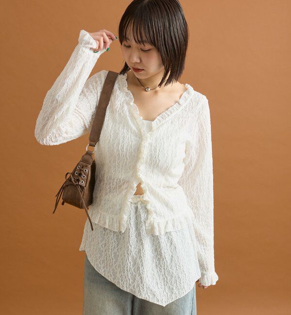  「ビスチェSETレースカーデ」|カーディガン|