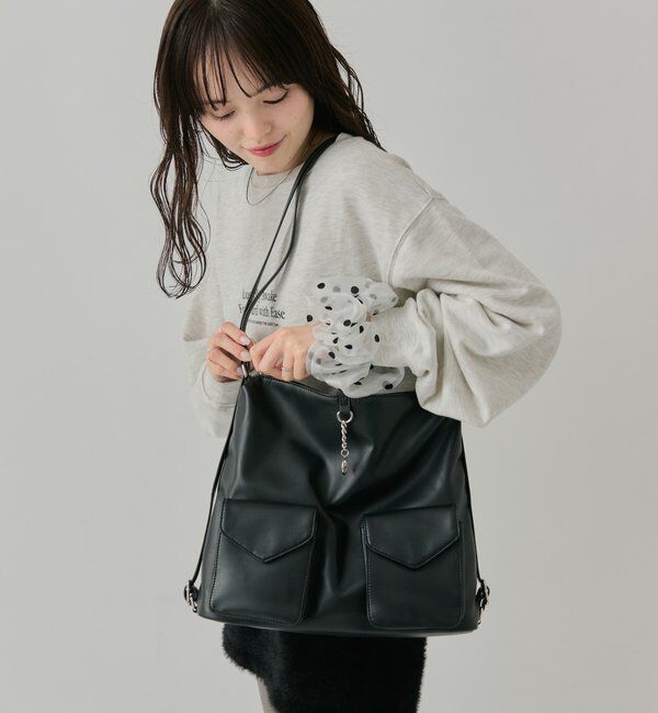  「【@lily.s_y 企画】lilyチャーム3wayBAG」|トートバッグ|