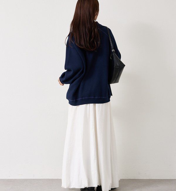  「26SSスウェットライクヘンリーニット」|ニット・セーター|