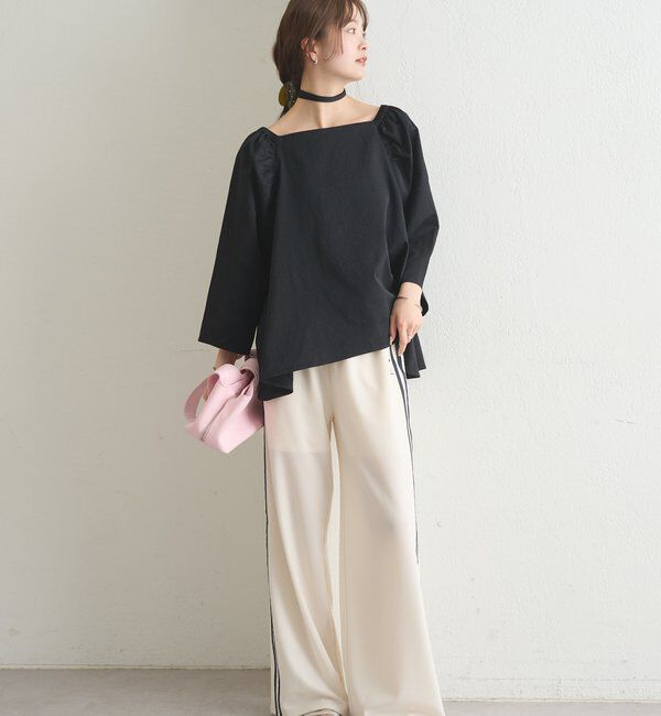  「チョーカーリボンパフブラウス」|シャツ・ブラウス|