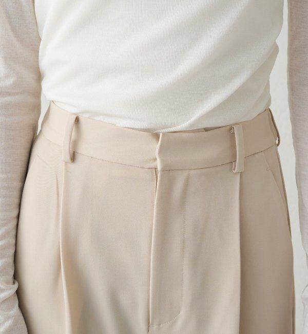  「セミワイドパンツ」|チノ|