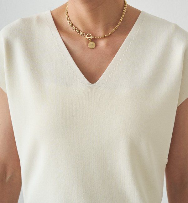  「2WAYツヤニット」|ニット・セーター|