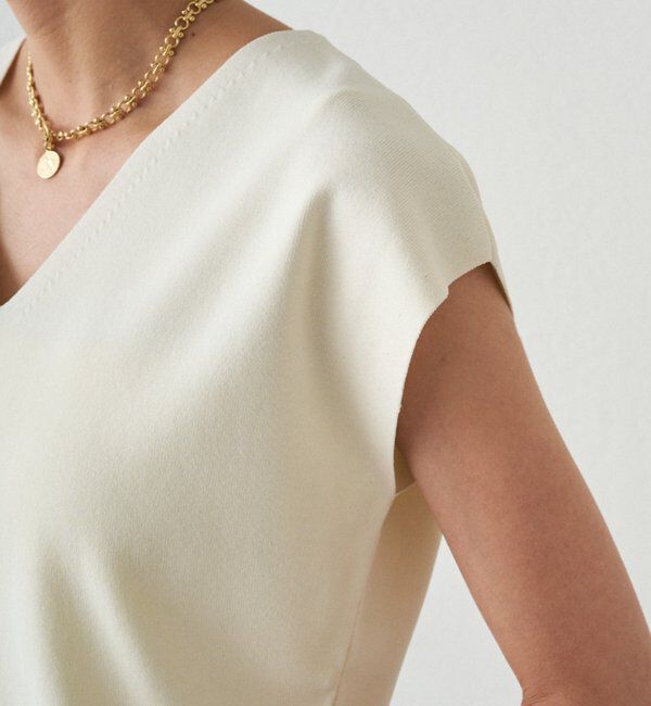  「2WAYツヤニット」|ニット・セーター|