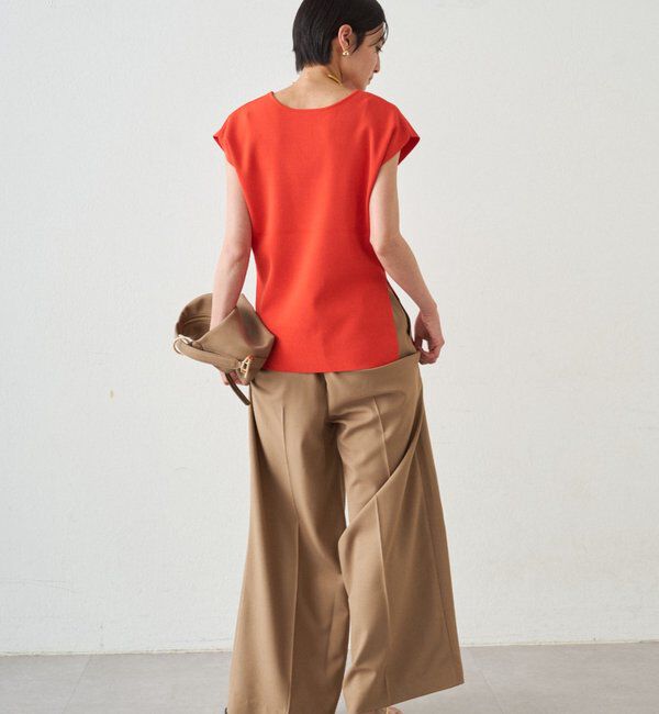  「2WAYツヤニット」|ニット・セーター|