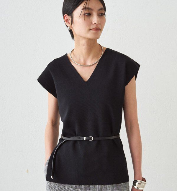  「2WAYツヤニット」|ニット・セーター|