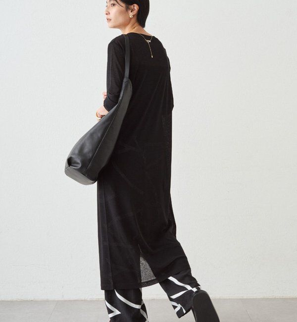  「シアーハイスリットワンピース」|ワンピース|