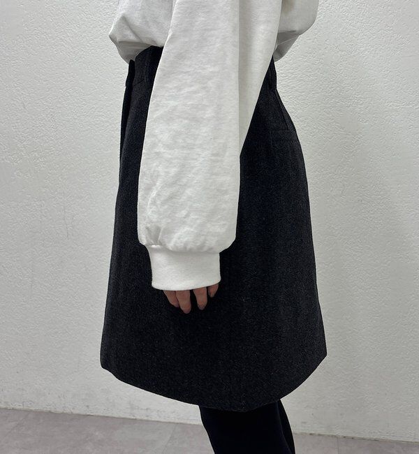  「ウールミニスカート」|スカート|