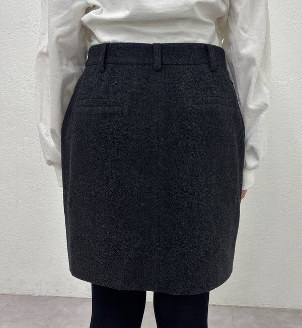  「ウールミニスカート」|スカート|