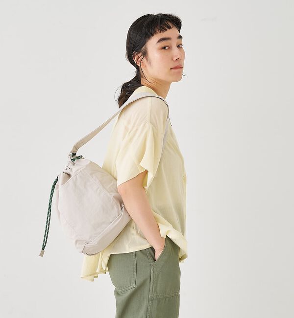 collex「【WEB限定】【EARTH MADE】撥水ナイロンパラコードボンサックバッグ」|ショルダー・メッセンジャー|