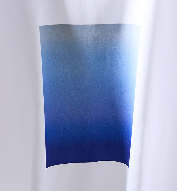 ABAHOUSE「グラデーション グラフィック プリントTシャツ/オーバーサイズ【予約】」|Tシャツ・カットソー|