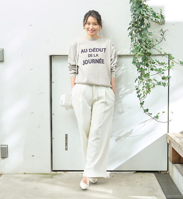 Rouge vif「【一部店舗限定】【追加4】ジャガードロゴニット」|ニット・セーター|