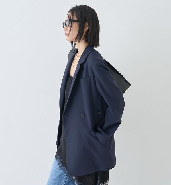 Rouge vif「デザインライトジャケット」|テーラードジャケット|