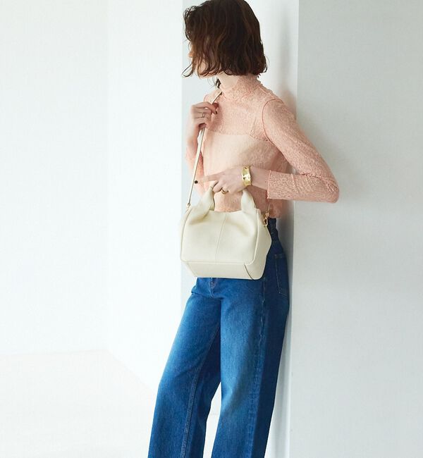 LOWELL things「Mellow/ソフトレザーオープントート/ミニ」|トートバッグ|