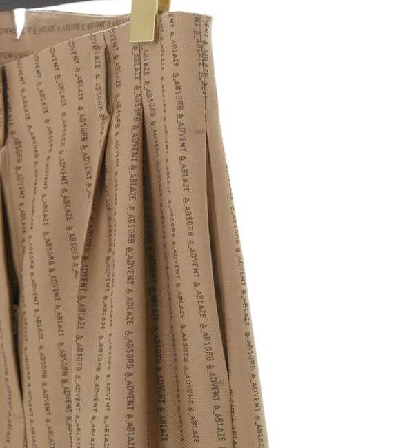 A_「【A_/エース】３Aロゴ柄ハイウエストパンツ」|その他|