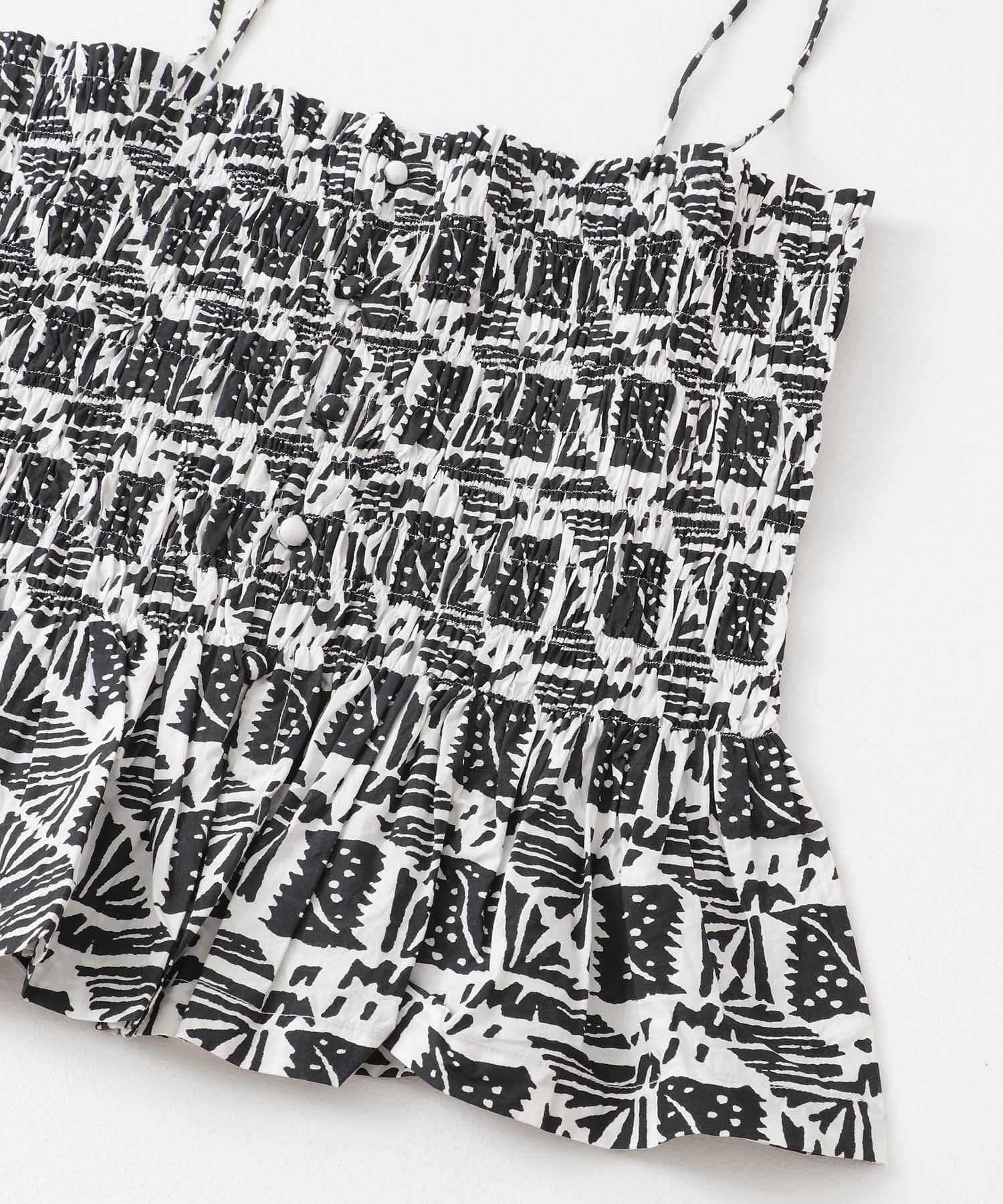 Sonny Label 「sara mallika　コットンポプリンプリントキャミ」|キャミソール|