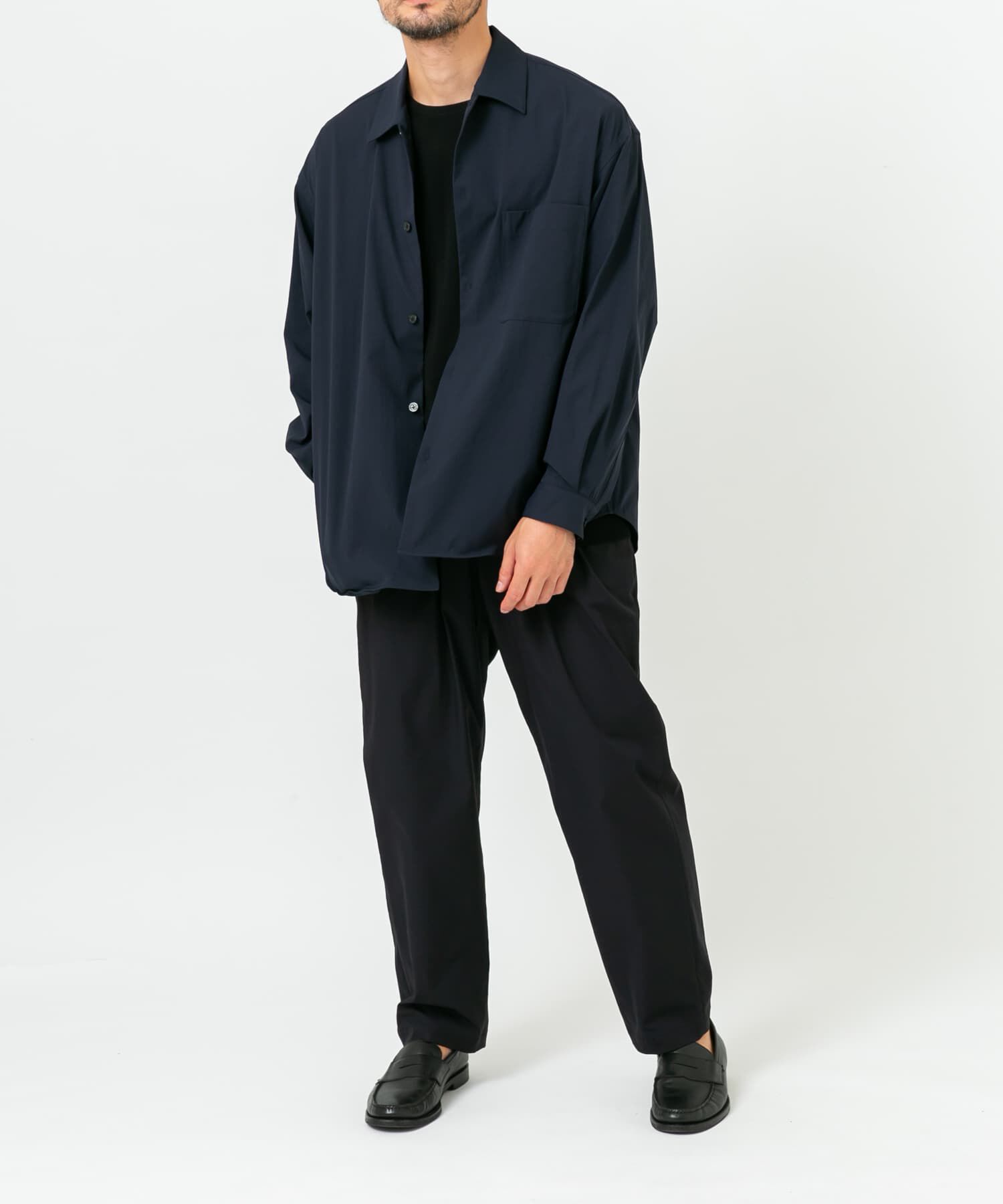 URBAN RESEARCH ROSSO「『セットアップ対応』MARUI ORIMONO　3H DryFabricストレッチシャツジャケット」|ノーカラーコート|