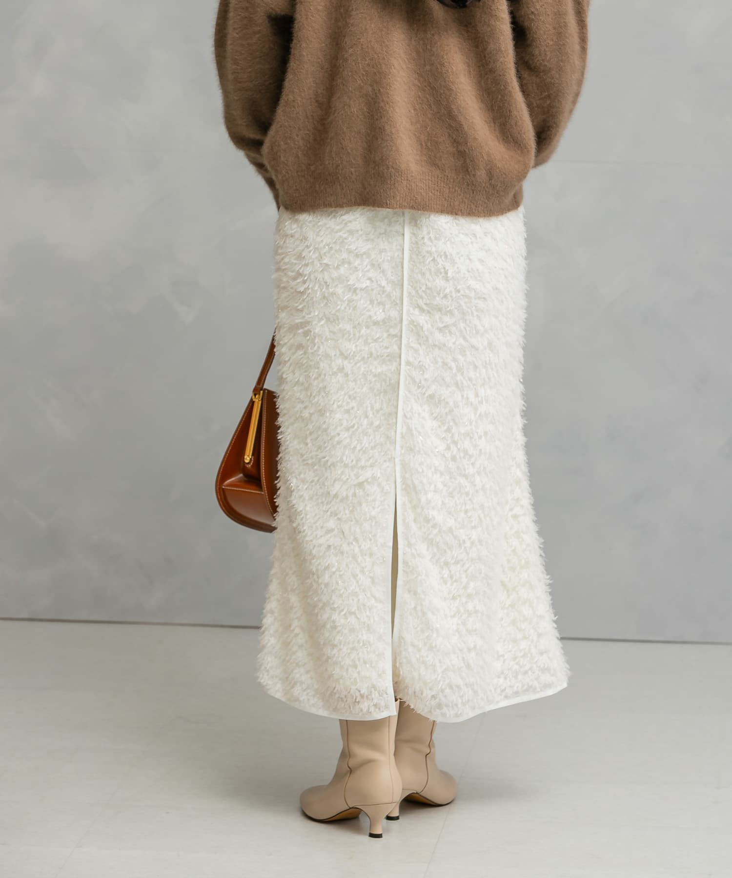 URBAN RESEARCH ROSSO「ラメカットジャガードスカート」|スカート|