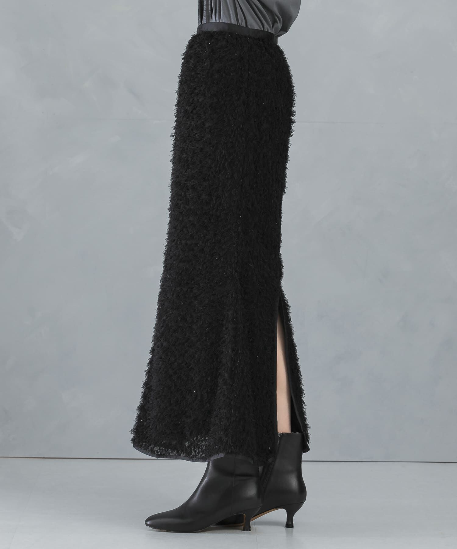 URBAN RESEARCH ROSSO「ラメカットジャガードスカート」|スカート|