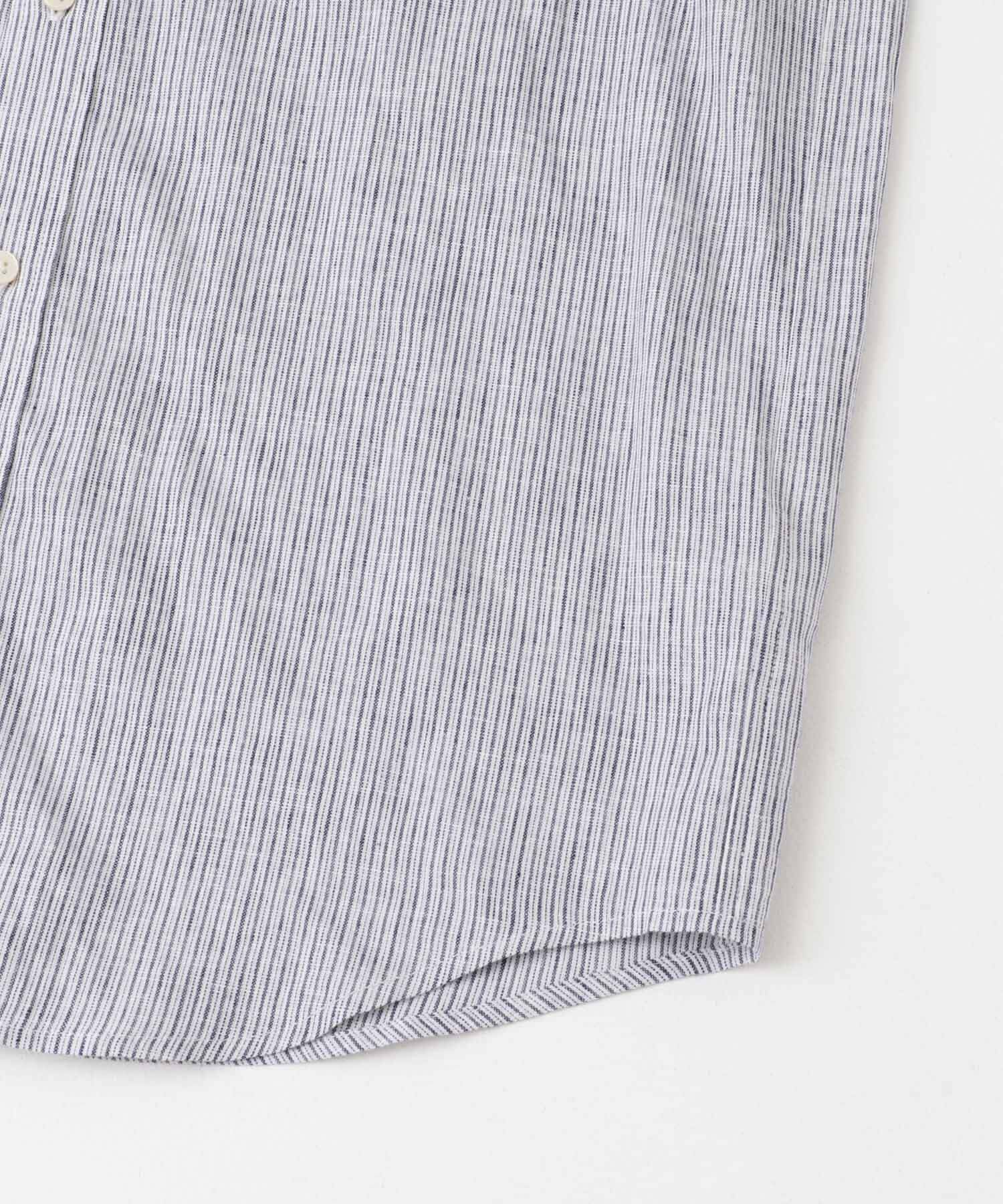 URBAN RESEARCH ROSSO「『XLサイズあり』リラックスコットンリネンレギュラーカラー半袖シャツ」|シャツ・ブラウス|