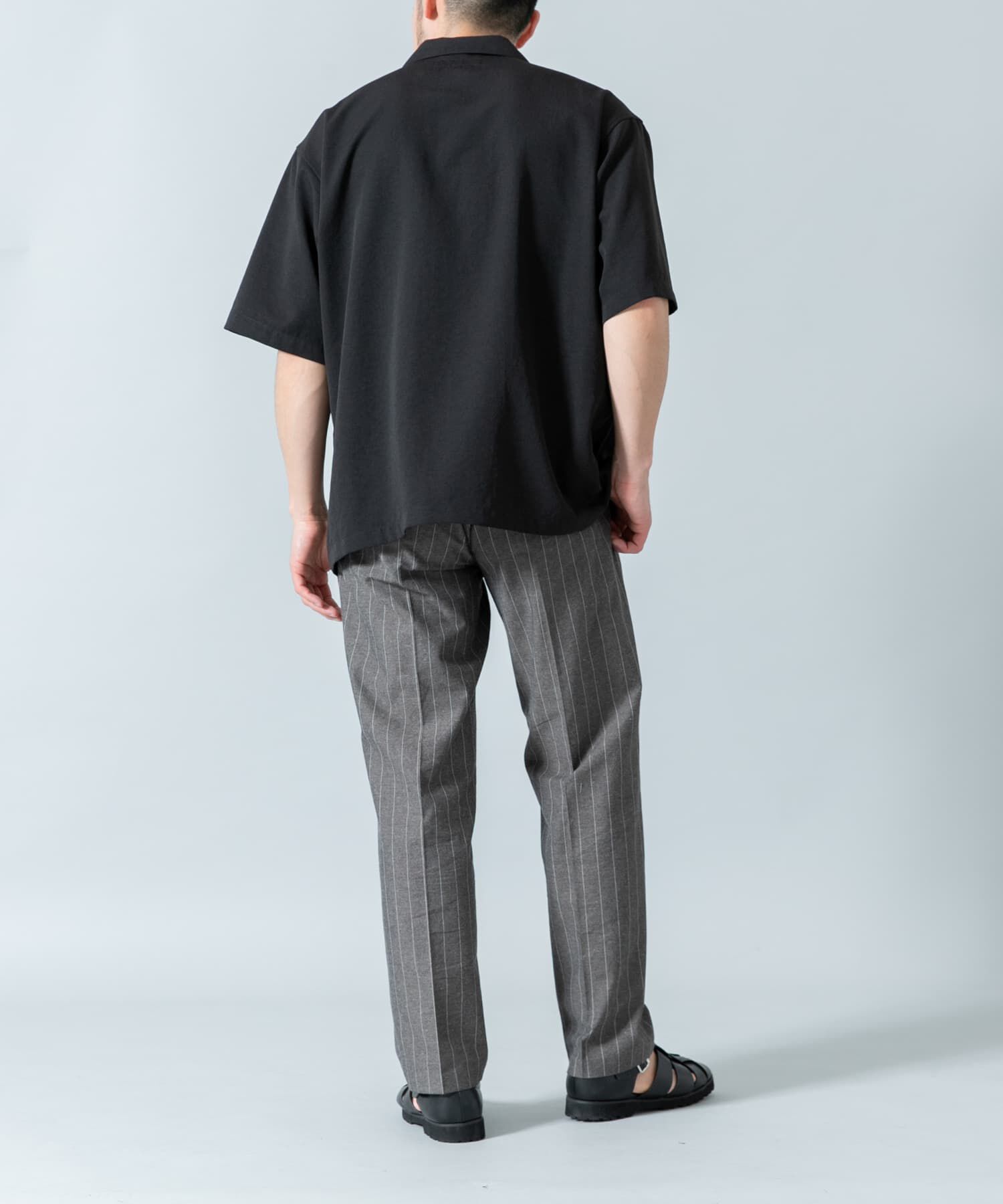 URBAN RESEARCH ROSSO「『WEB限定』綿麻ストライプリラックステーパードパンツ」|その他|