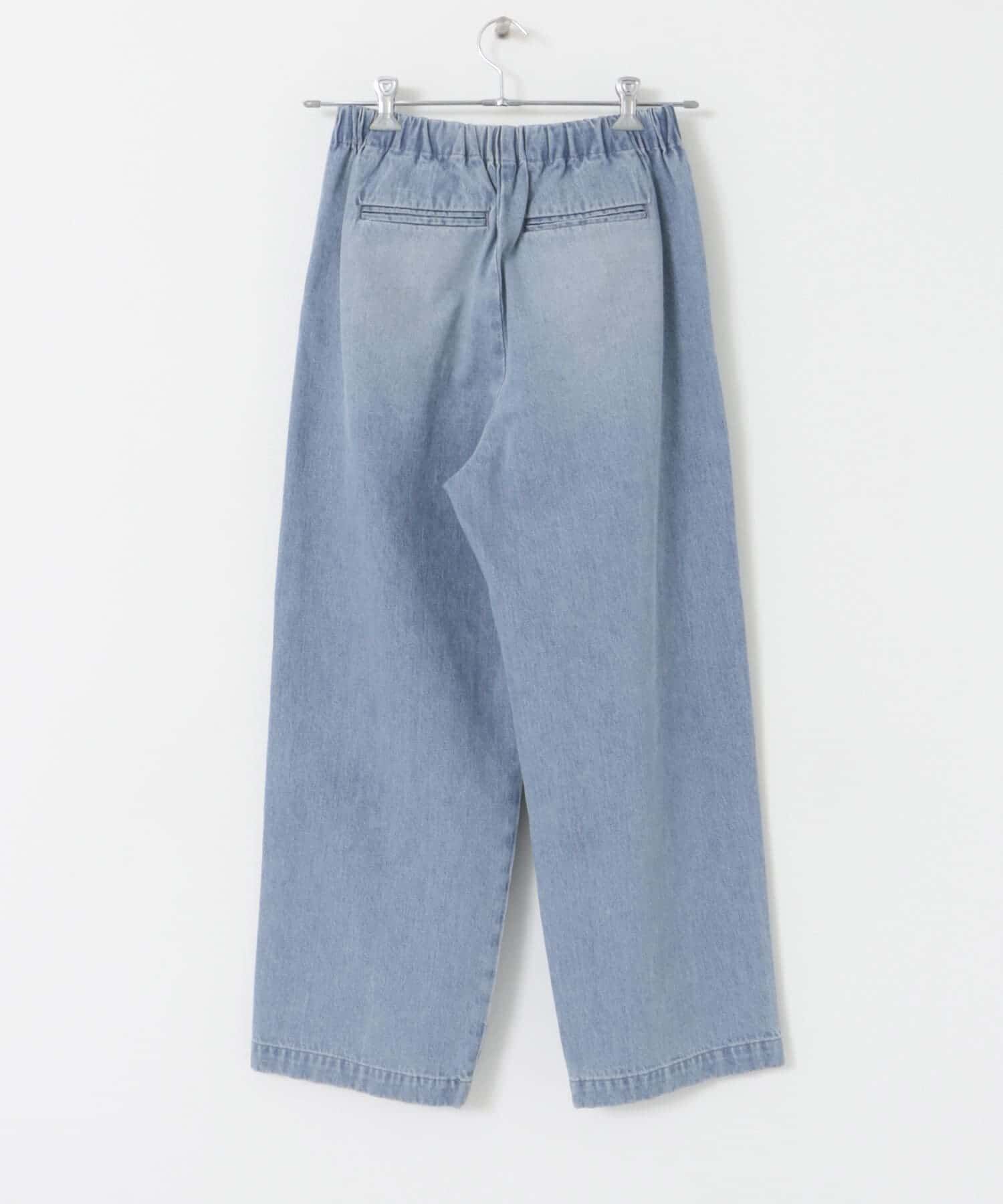 かぐれ「フェードデニムイージーパンツ」|デニム|