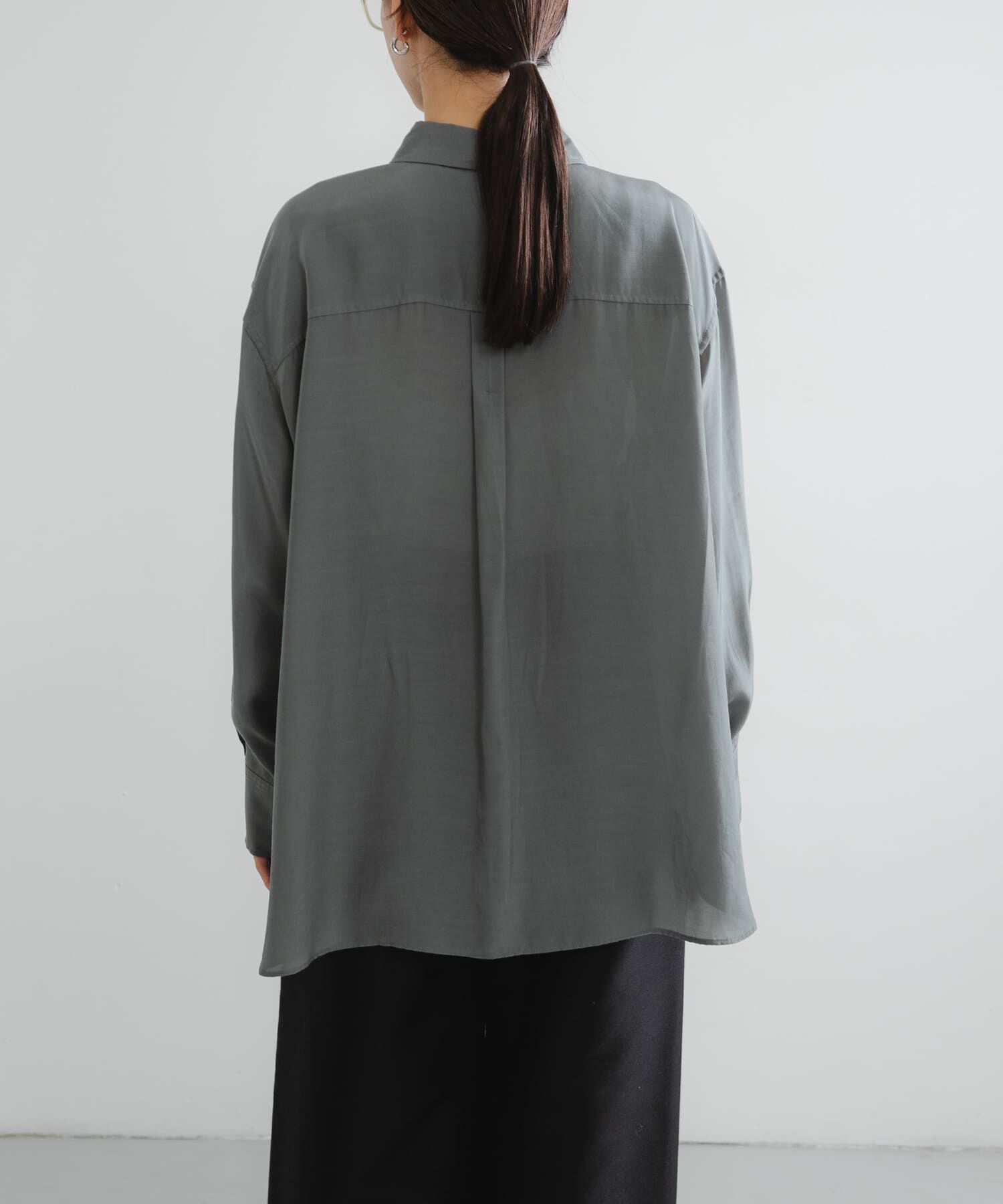 URBAN RESEARCH「new basic　WASHABLE CUPRA SHIRTS」|シャツ・ブラウス|