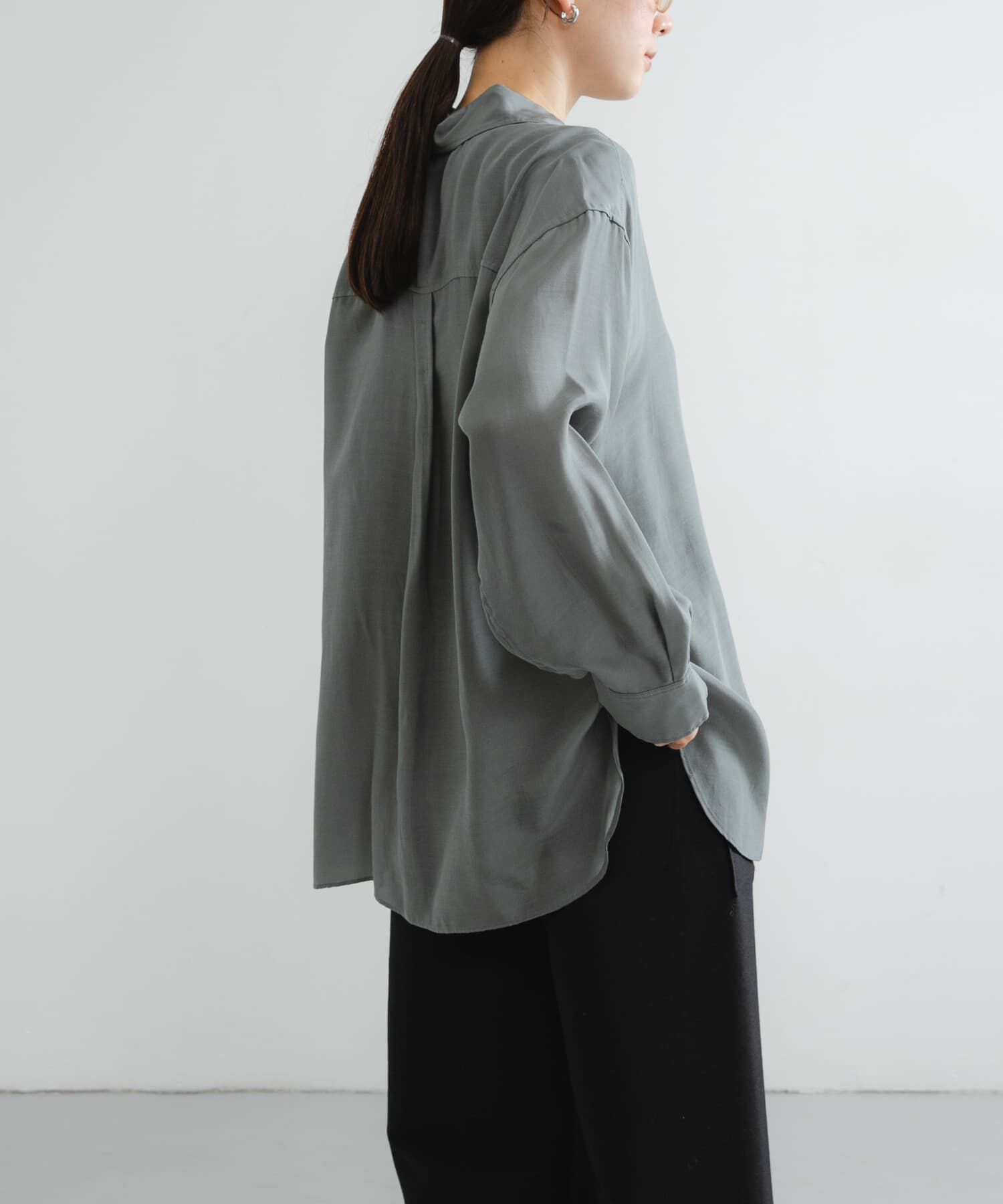 URBAN RESEARCH「new basic　WASHABLE CUPRA SHIRTS」|シャツ・ブラウス|