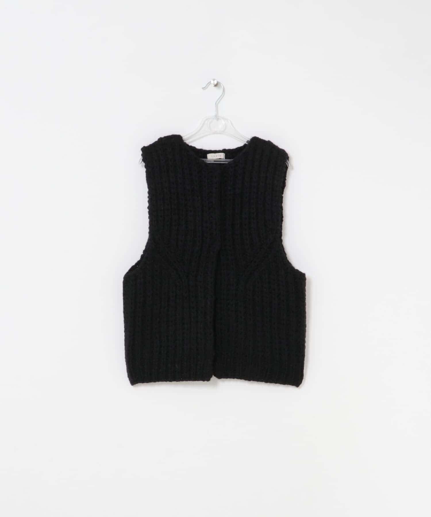 LAATO「hand knit vest」|ベスト・ジレ|