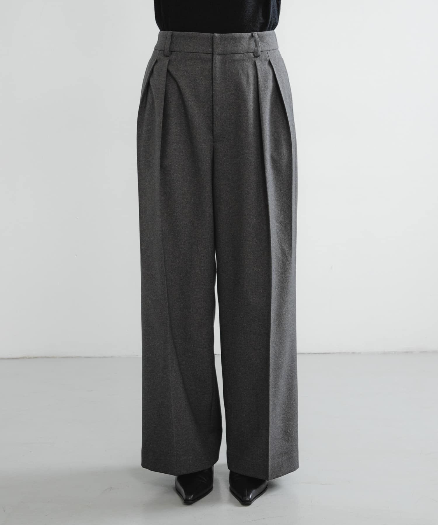 URBAN RESEARCH「『3サイズ展開』 ウールライクツータックワイドパンツ」|その他|