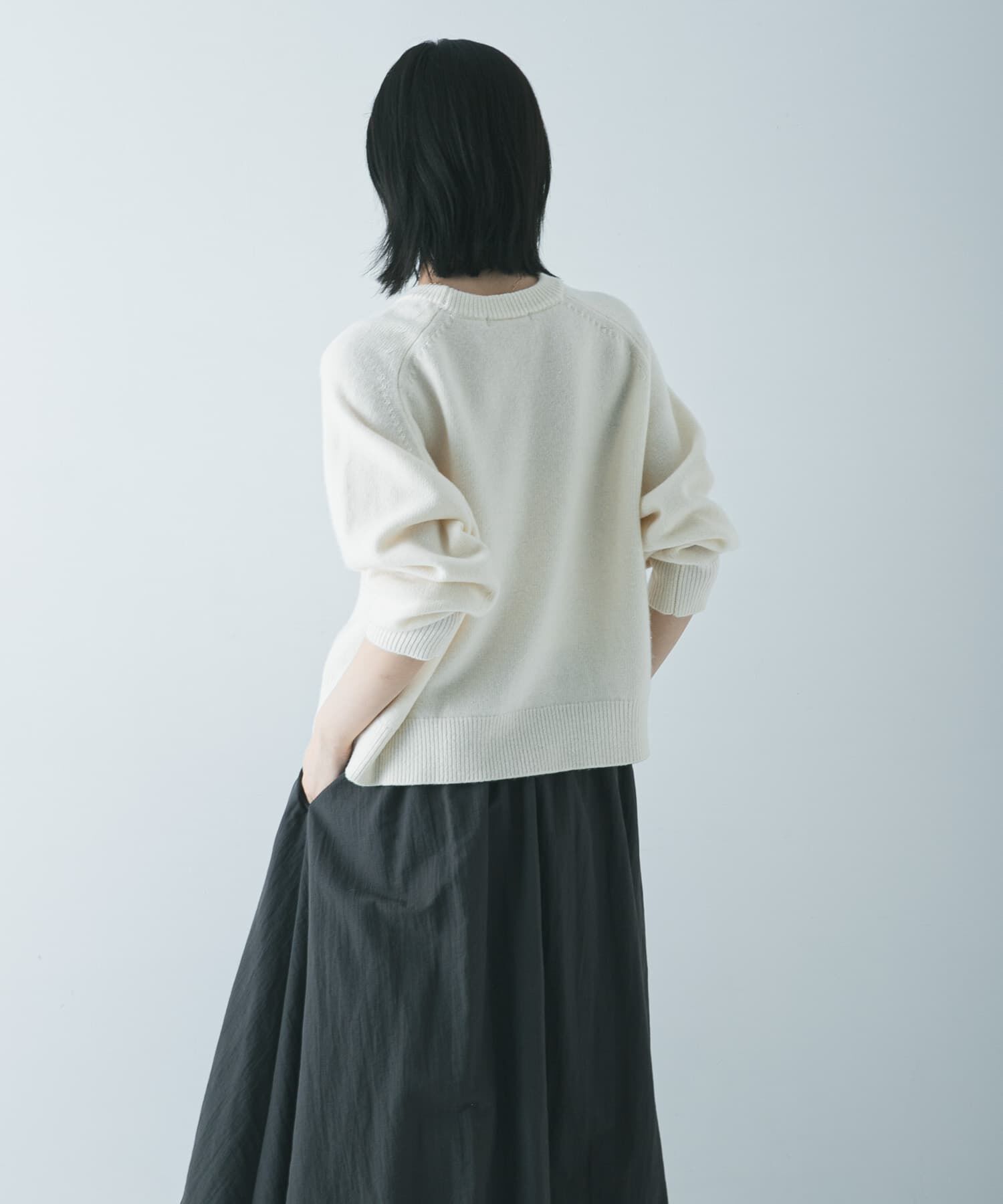 URBAN RESEARCH「ウォッシャブルウールカシミヤニット」|ニット・セーター|