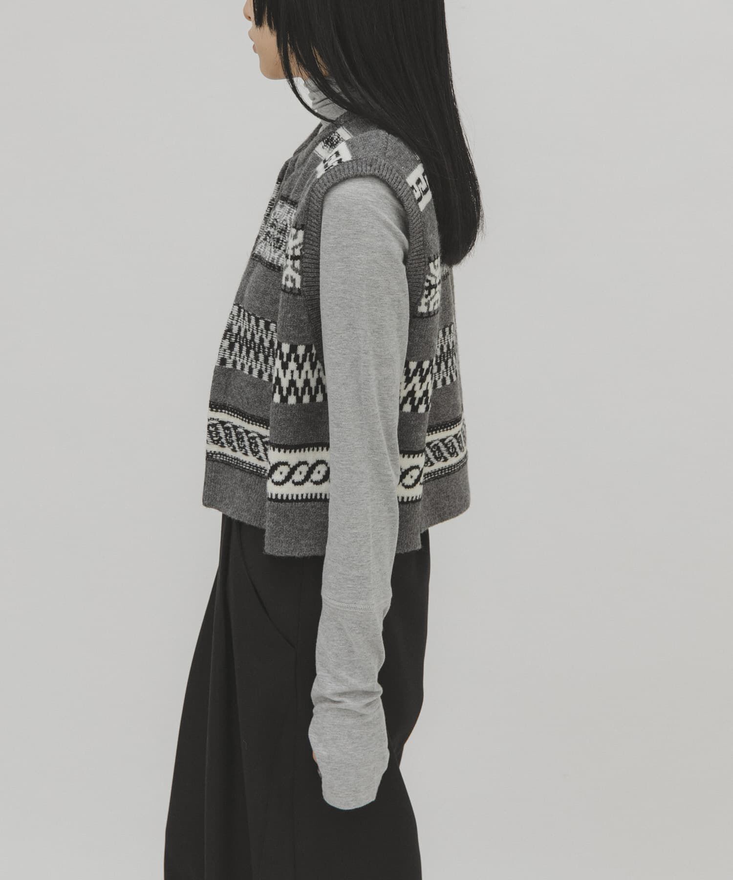  「illi　タートルベーシックカットソー」|Tシャツ・カットソー|