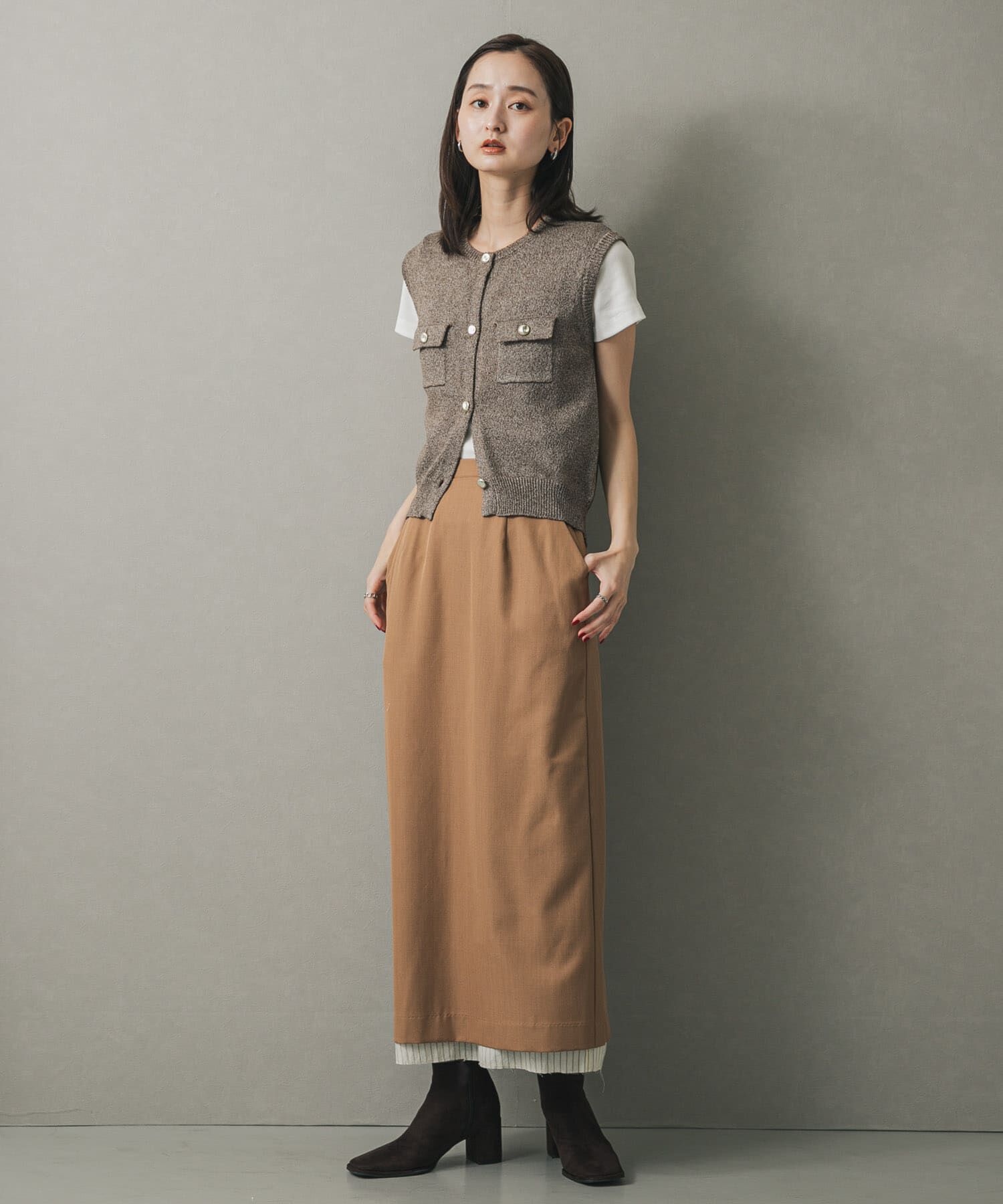 SENSE OF PLACE by URBAN RESEARCH「メタルボタンポケットベスト」|ベスト・ジレ|