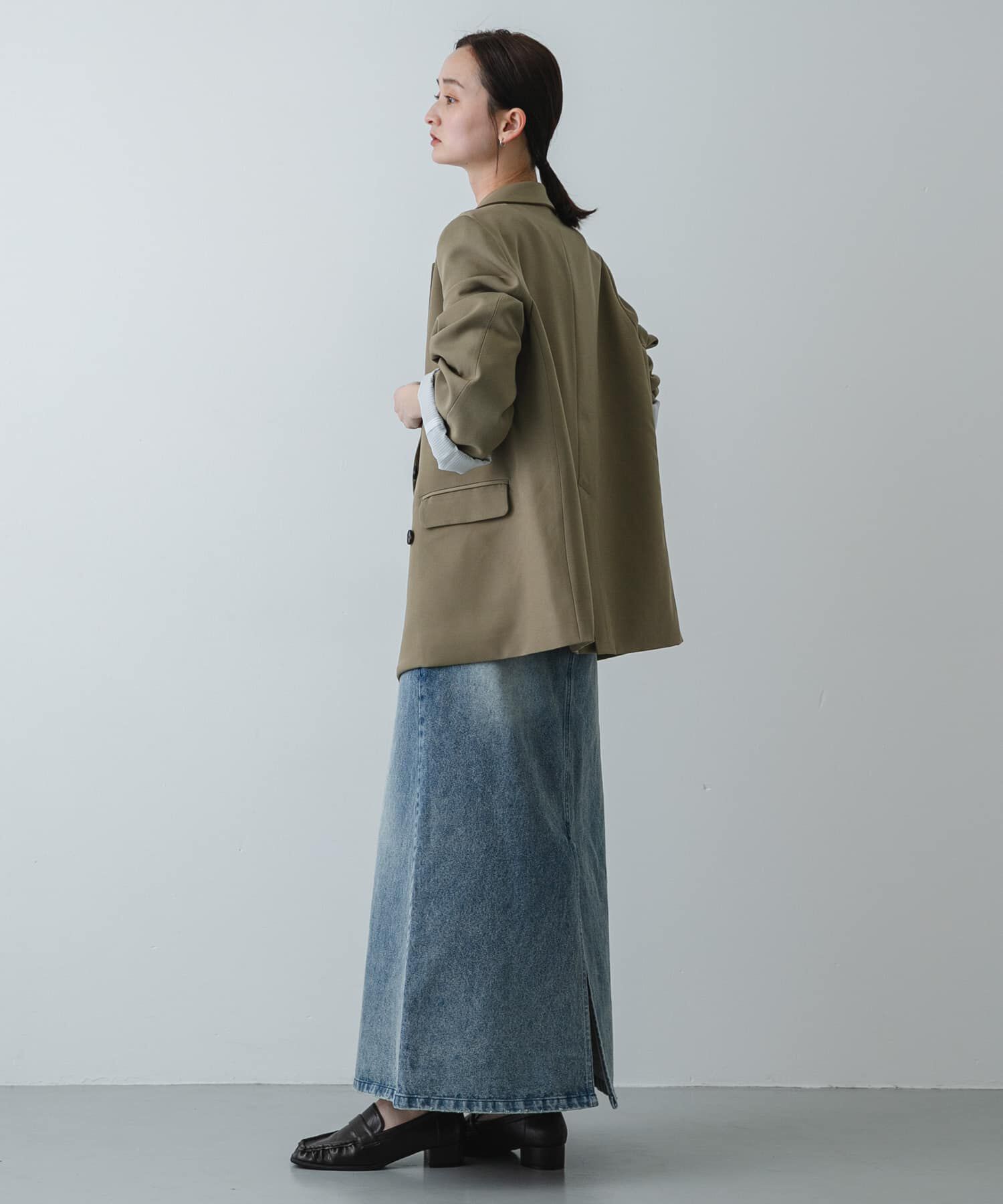 SENSE OF PLACE by URBAN RESEARCH「セミフレアデニムスカート」|スカート|