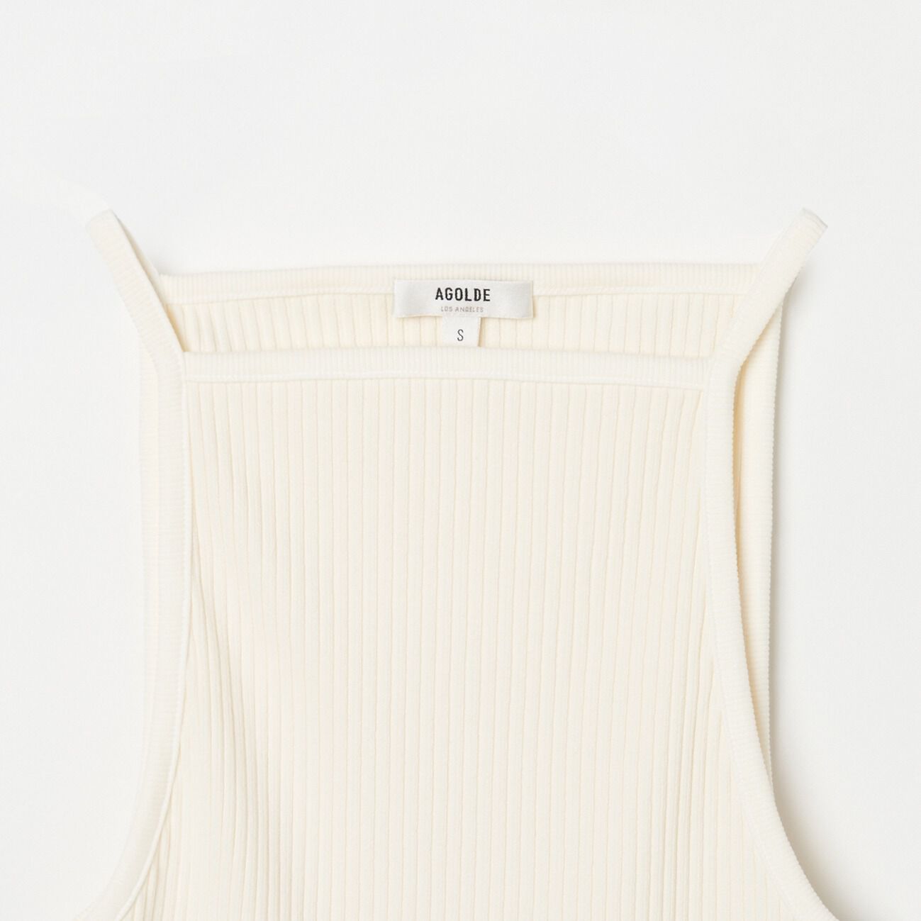  「AGOLDE COTTON MINA TANK」|Tシャツ・カットソー|