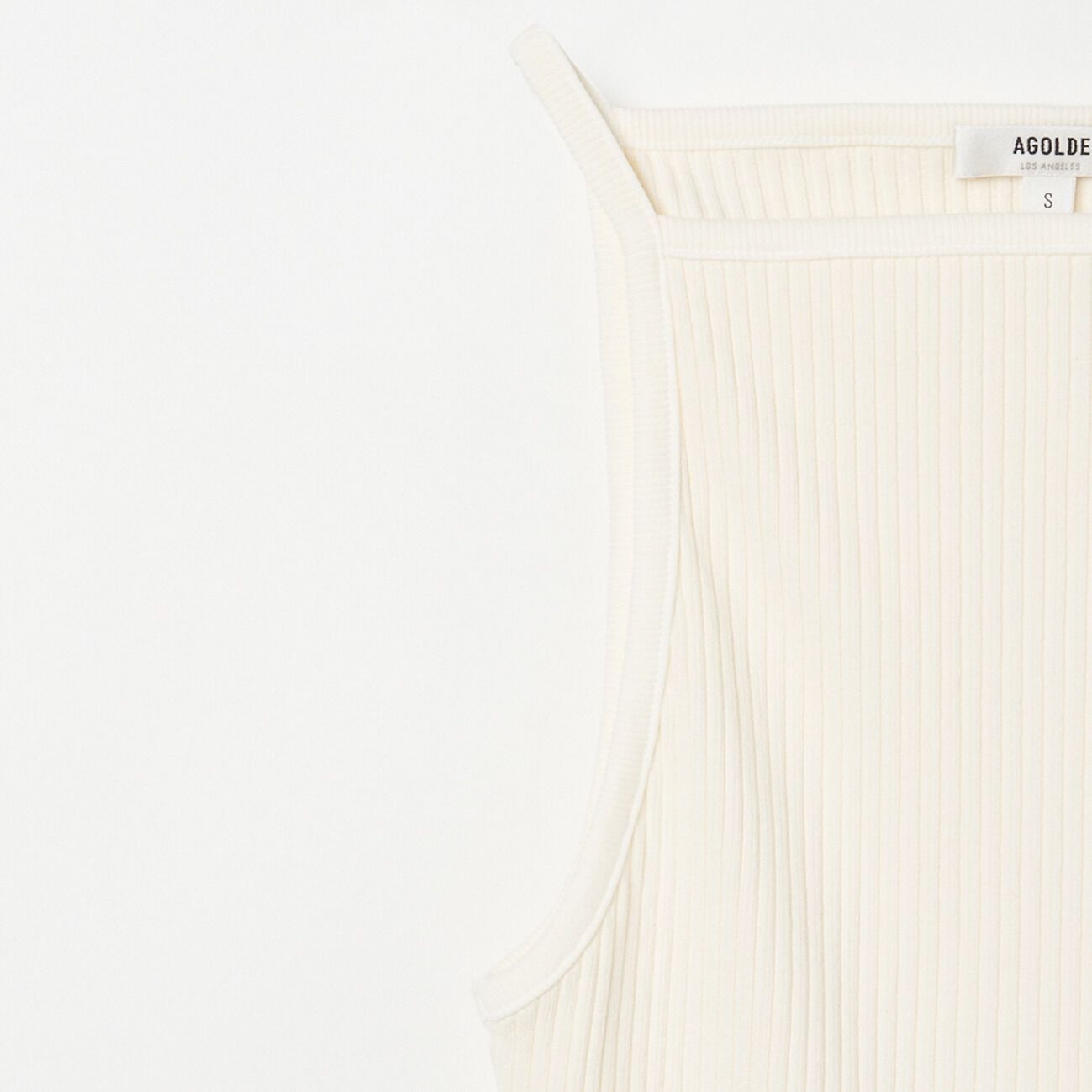  「AGOLDE COTTON MINA TANK」|Tシャツ・カットソー|