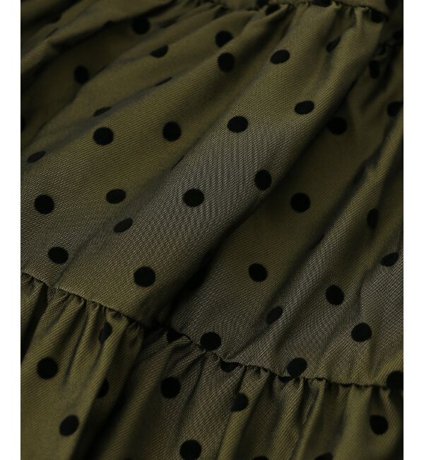 le.coeur blanc「TORRAZZO DONNAドットティアードブラウス」|シャツ・ブラウス|