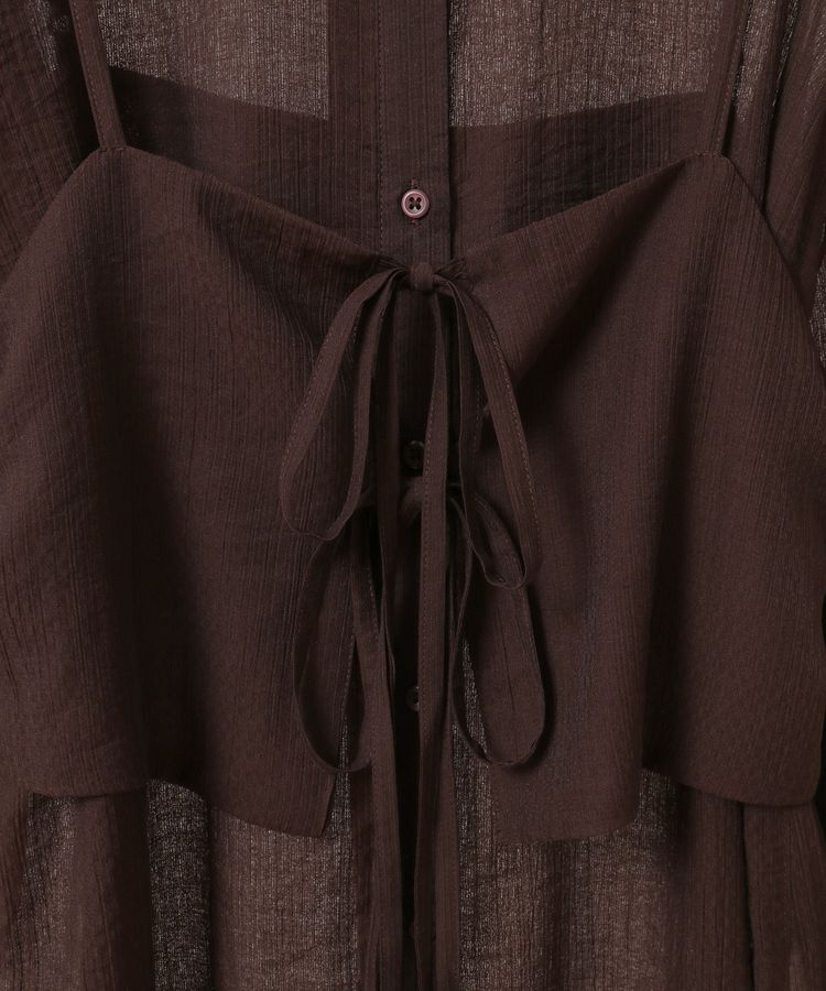 earth music&ecology「SET2点シャツ＋ビスチェ」|シャツ・ブラウス|