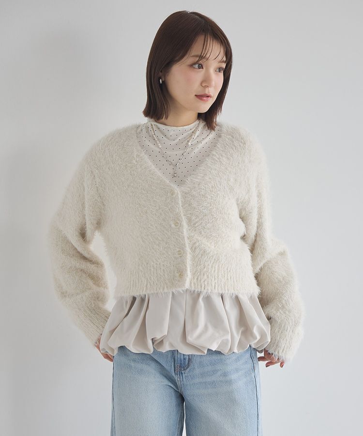 earth music&ecology「バルーンビスチェ」|ベスト・ジレ|